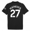 Manchester City Matheus Nunes #27 Bortedrakt 2025-26 Kortermet